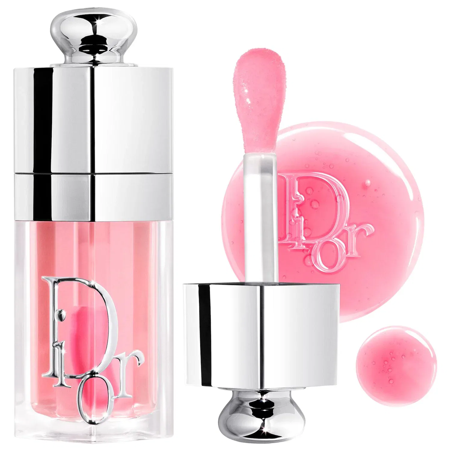 Масло для губ DIOR, 6 мл, с вишневым маслом, 001 Pink