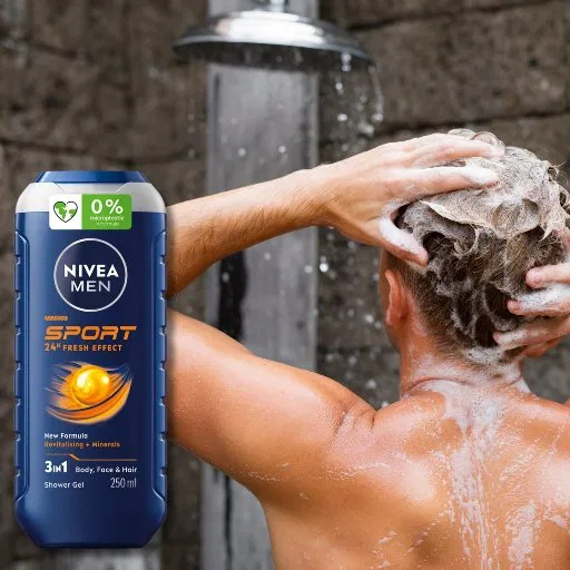 Набор мужских косметических средств для тела Nivea Men Get Active, Цвет: отсутствует — фото 4