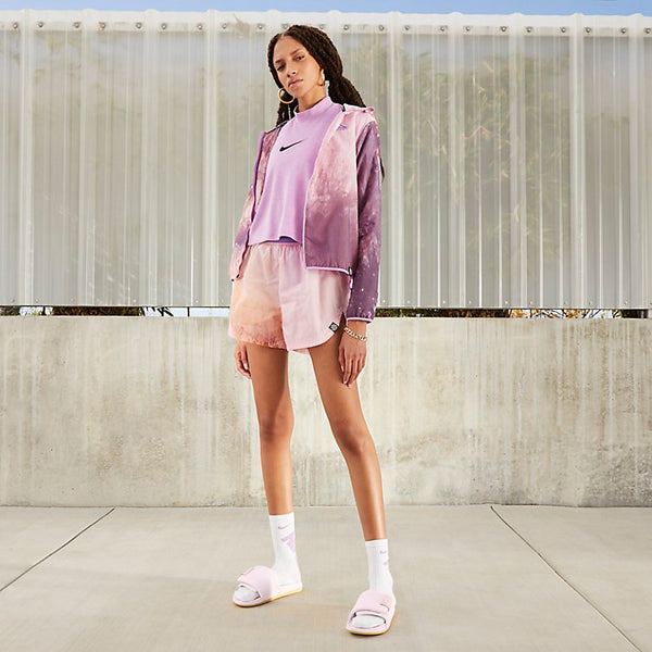 Тапочки offcourt adjust slide 'pearl pink' Nike, розовый — фото 4