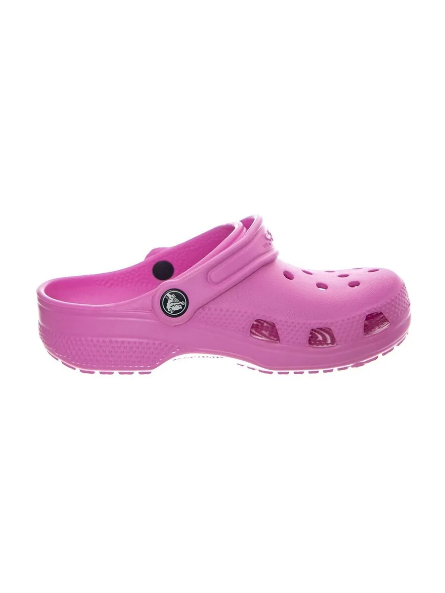 Сандалии Crocs 'Classic Clog K Tapk' в розовом цвете — фото 2