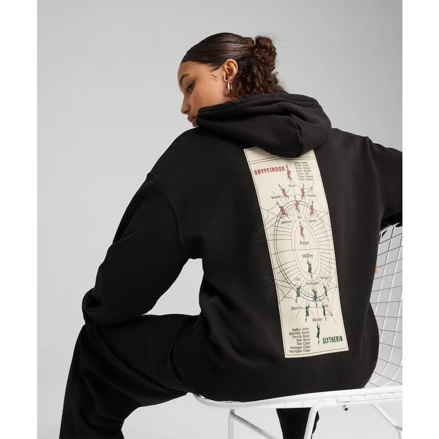 Худи с капюшоном Puma x Harry Potter Hoodie, Puma, Черный — фото 3