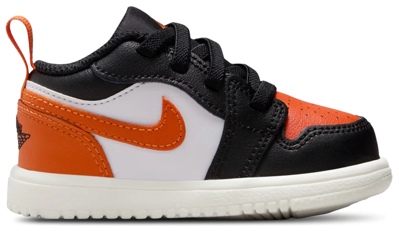 Кроссовки для мальчиков AJ 1 Low Alt Jordan, черный/оранжевый