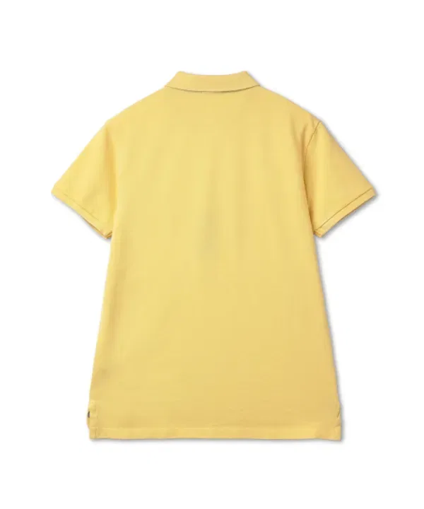 Пике/кара тишорт, классический крой, Polo Ralph Lauren, желтый — фото 2