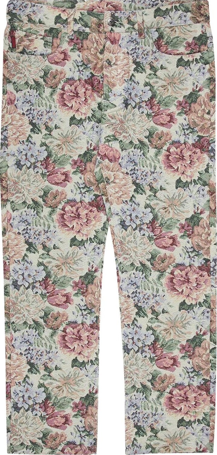 

Брюки Pleasures Interactive Woven Pant 'Floral', разноцветный