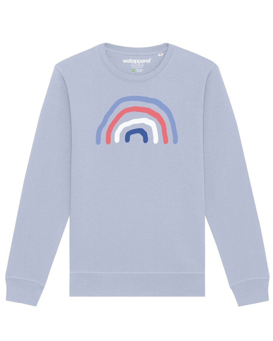 

Толстовка Watapparel Regenbogen, светло-синий