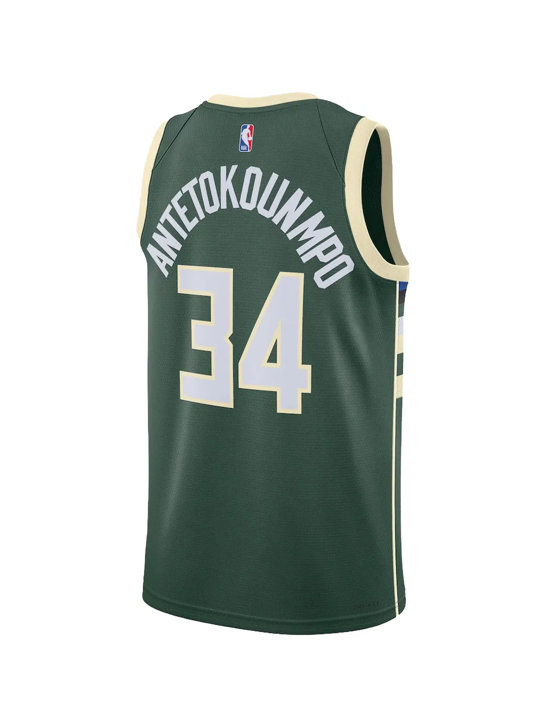 Топ Milwaukee Bucks Icon Edition Nike, зеленый — фото 2
