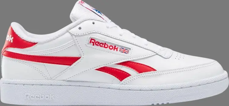 

Кроссовки club c revenge 'white vector red' Reebok, белый