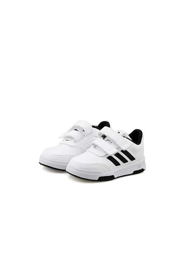 Детские спортивные кроссовки для девочек с липучкой Tensaur Velcro Daily Adidas, White//Black — фото 3