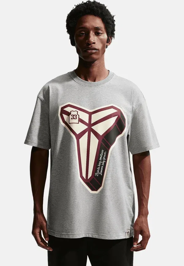 Футболка с принтом Kobe Bryant M90 SC T-shirt Indoor Nike Performance, серый