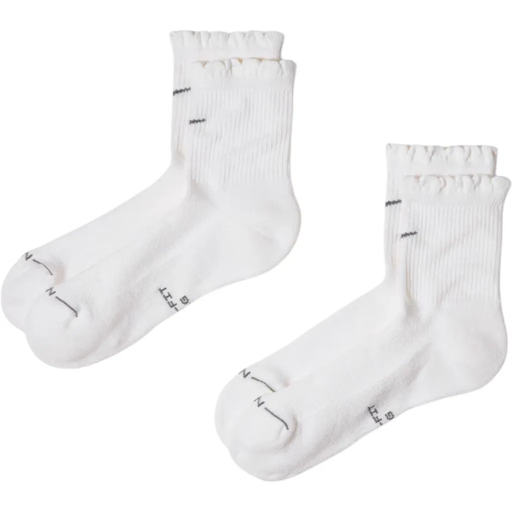 Женские носки с микро-патиной 2 пары Nike, White