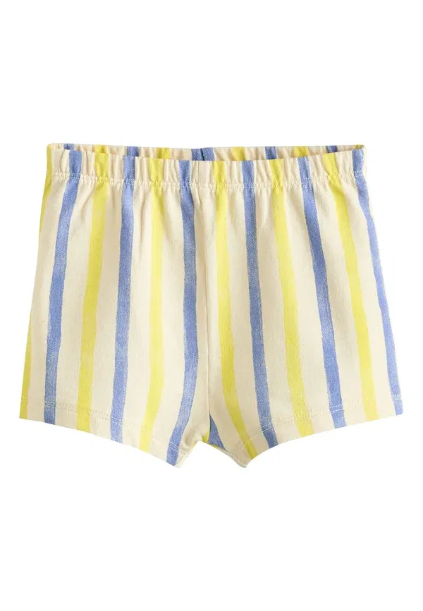 Детский спортивный костюм из хлопка Regular fit - set - shorts Next grey stripe dog, серый — фото 3