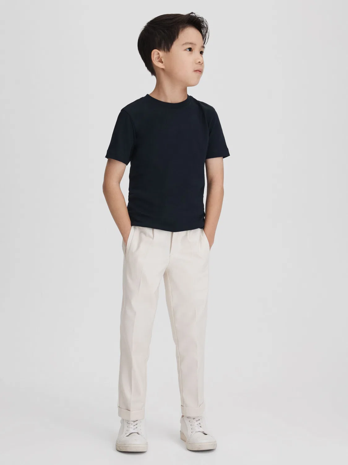 Футболка с круглым вырезом Bless Reiss, Navy — фото 4