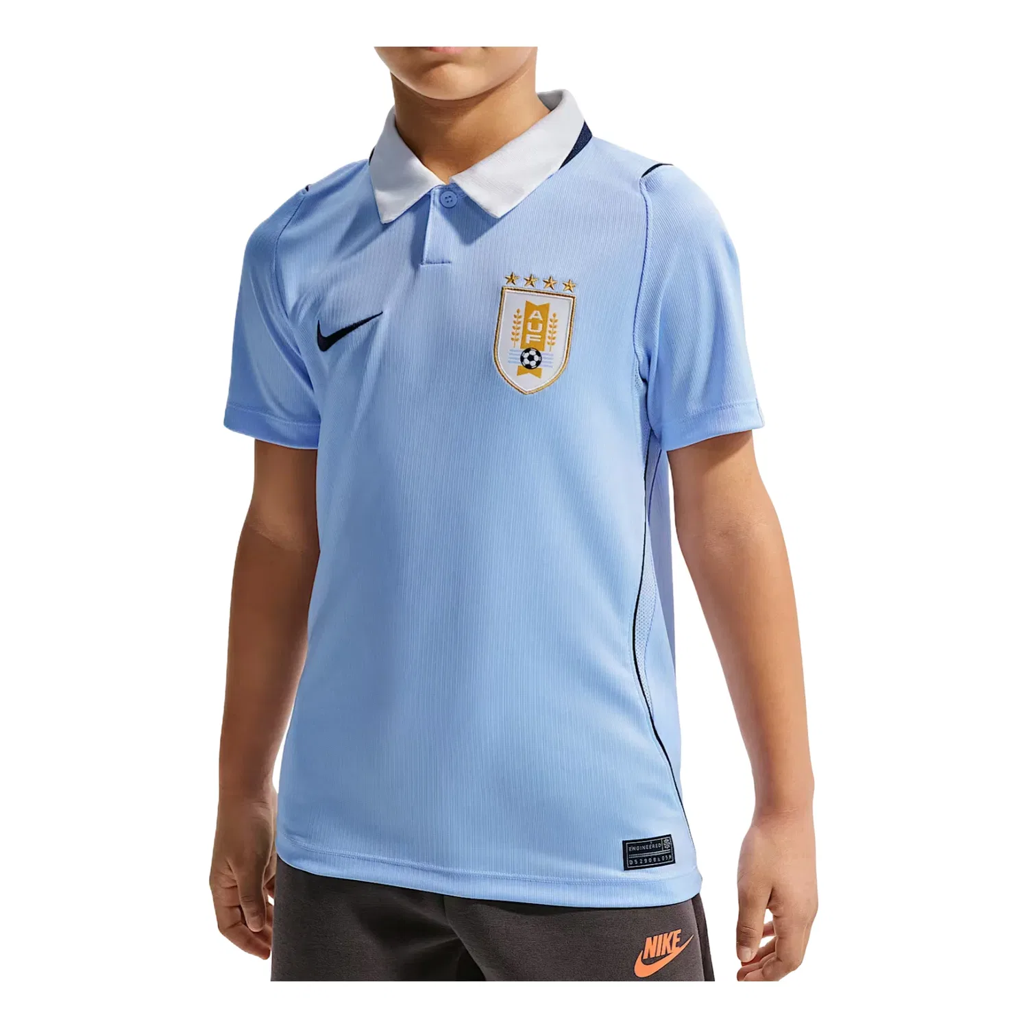 Детская футболка Nike Uruguay 2026 Stadium Home Dri-FIT Soccer Replica Jersey, синий