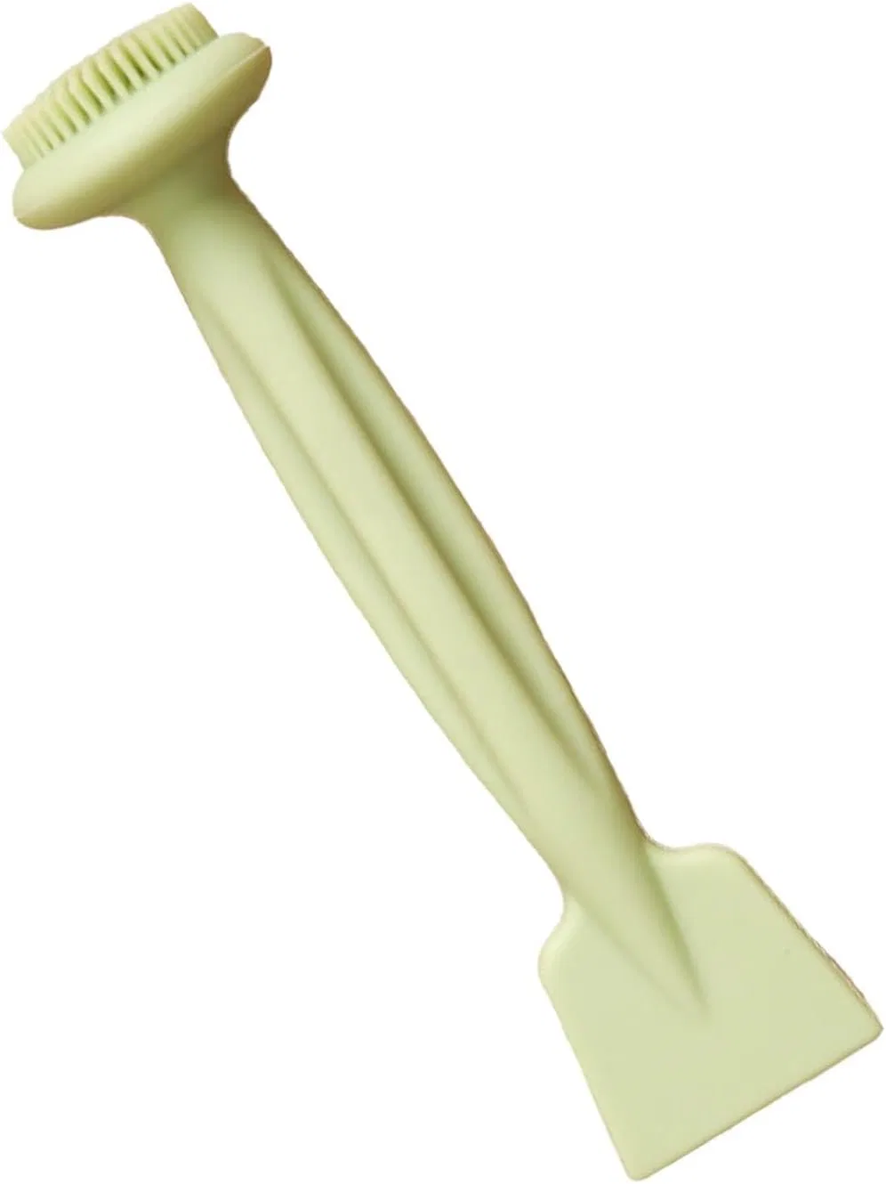 Силиконовая щетка для лица, двойная, Matcha Green Generisch