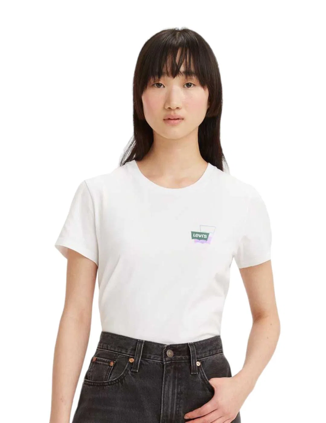 Женская футболка с коротким рукавом The Perfect Levi's, Weiß