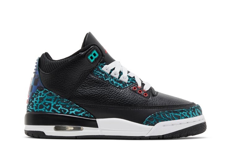 

Кроссовки Air Jordan 3 Retro GS, цвет Moto