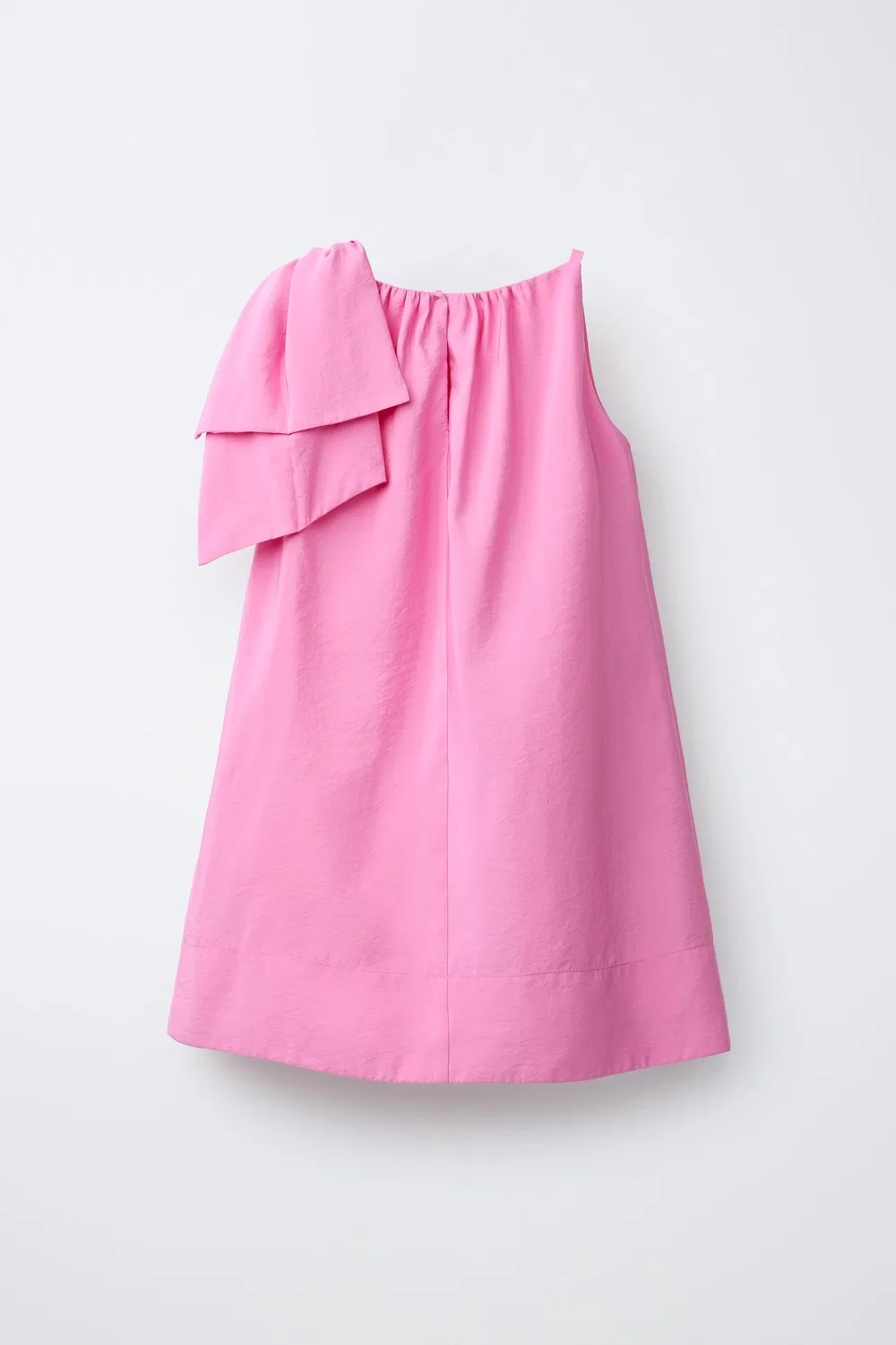 Платье с бантом ZARA, Dusty Pink — фото 2