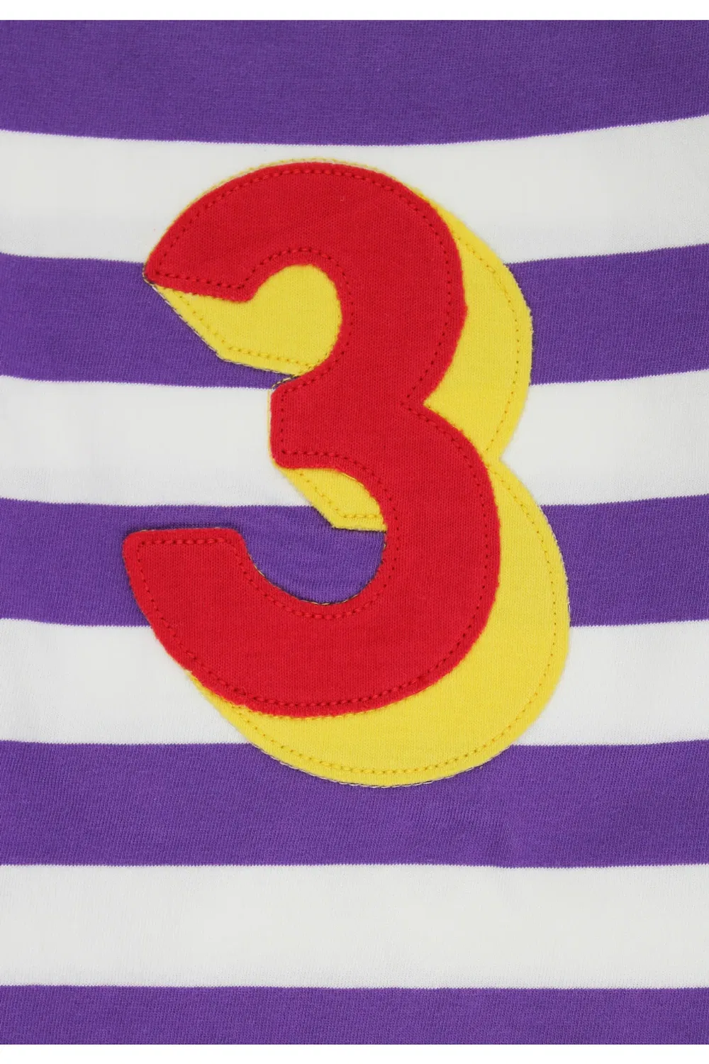 Детская футболка с аппликацией с длинным рукавом Toby Tiger, Purple — фото 3