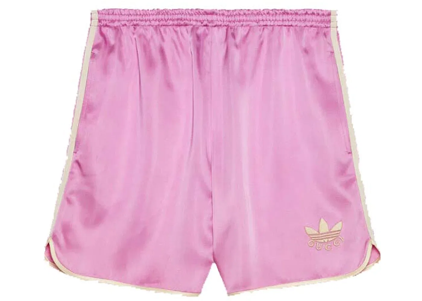 Мужские шорты с принтом Trefoil Gucci, Pink
