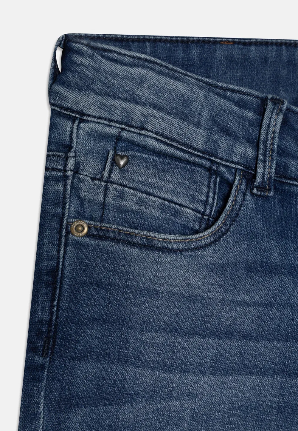 Aria+ - узкие джинсы Vingino, Mid Blue Wash — фото 3