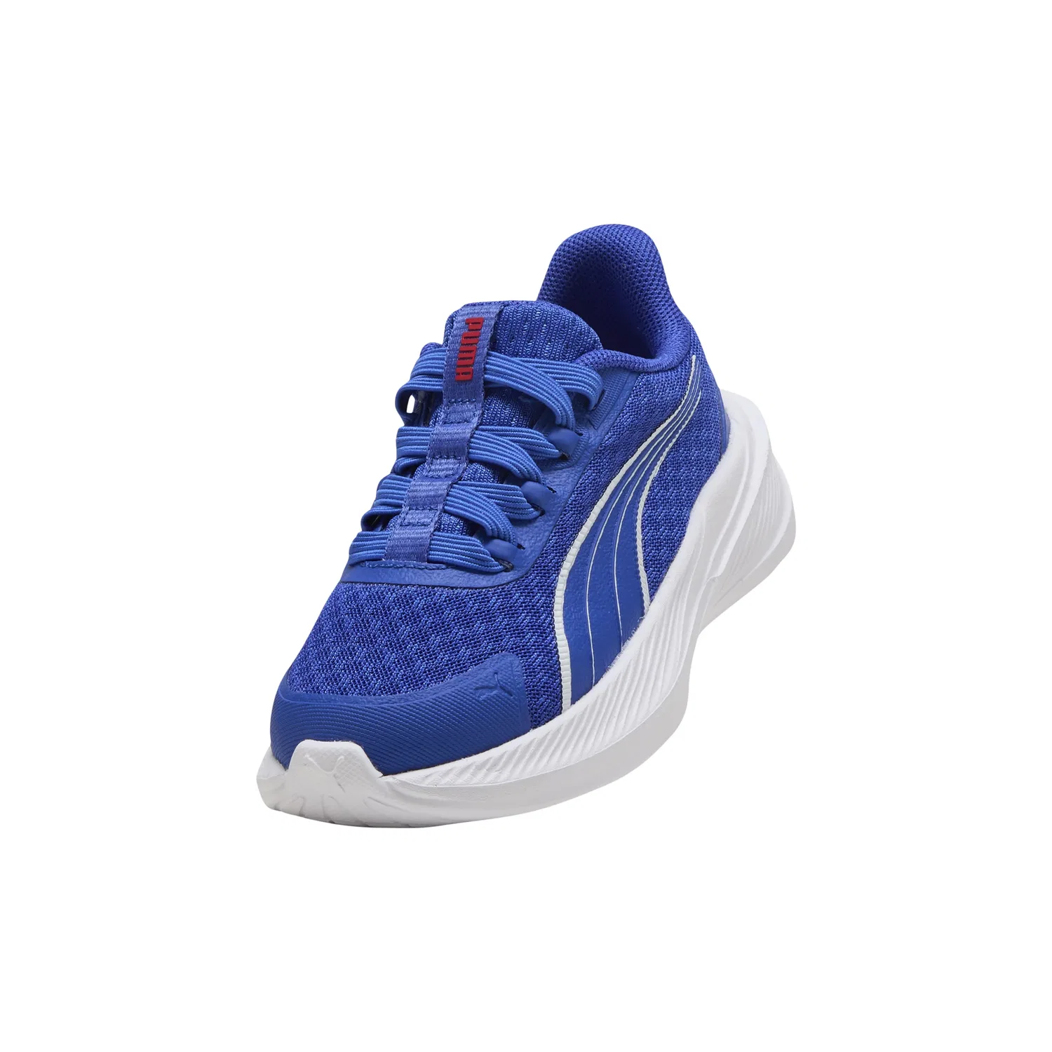 Кроссовки низкие с шнуровкой Dasher Sliptech Inf Puma, королевский синий — фото 4