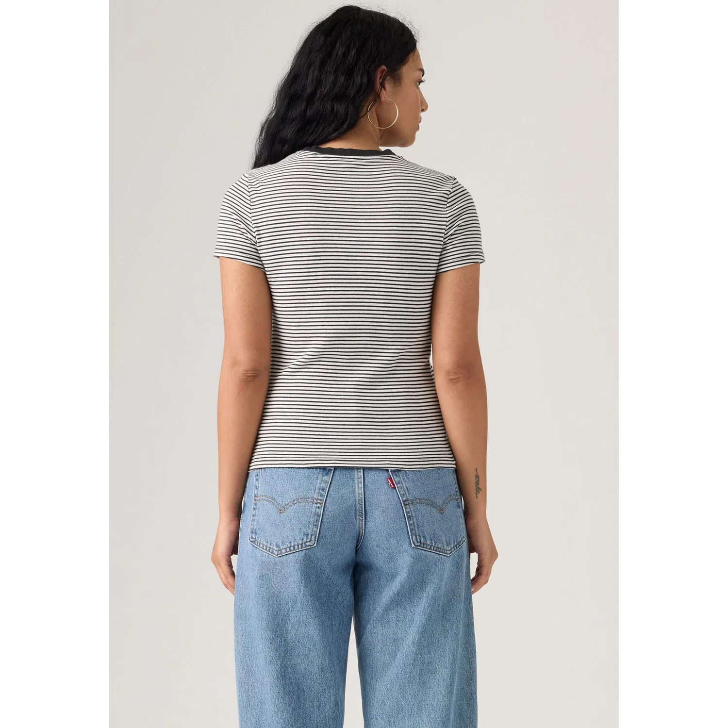 Женские приталенные футболки с логотипом Levi's, 2 Pack — фото 3