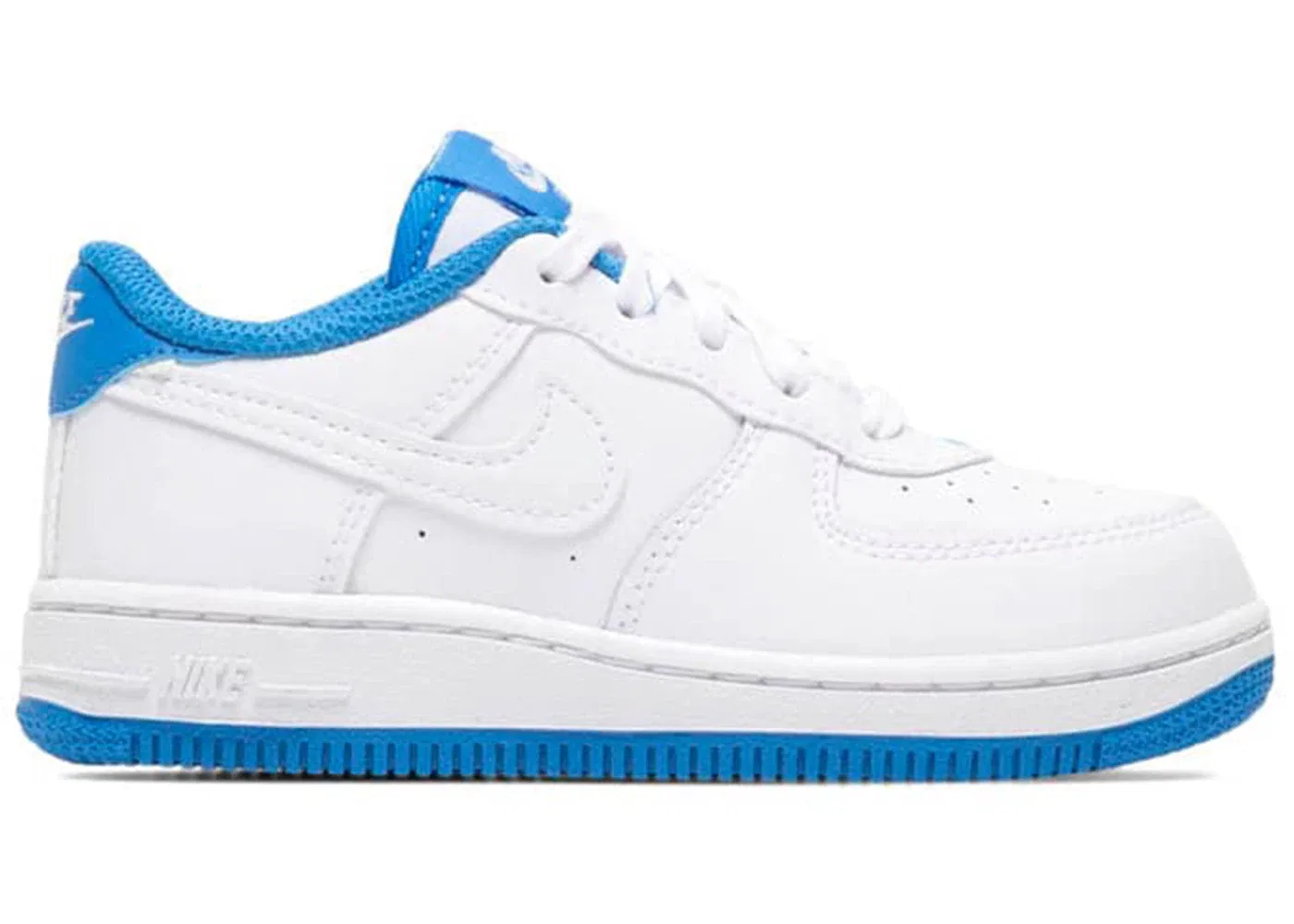 Детские кроссовки Nike Air Force 1 Low ESS, White/Light Photo Blue/White