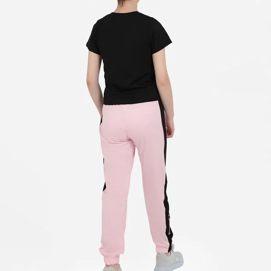 Детский спортивный комплект из футера с длинным рукавом и брюками Slazenger Dexter, Черный — фото 2