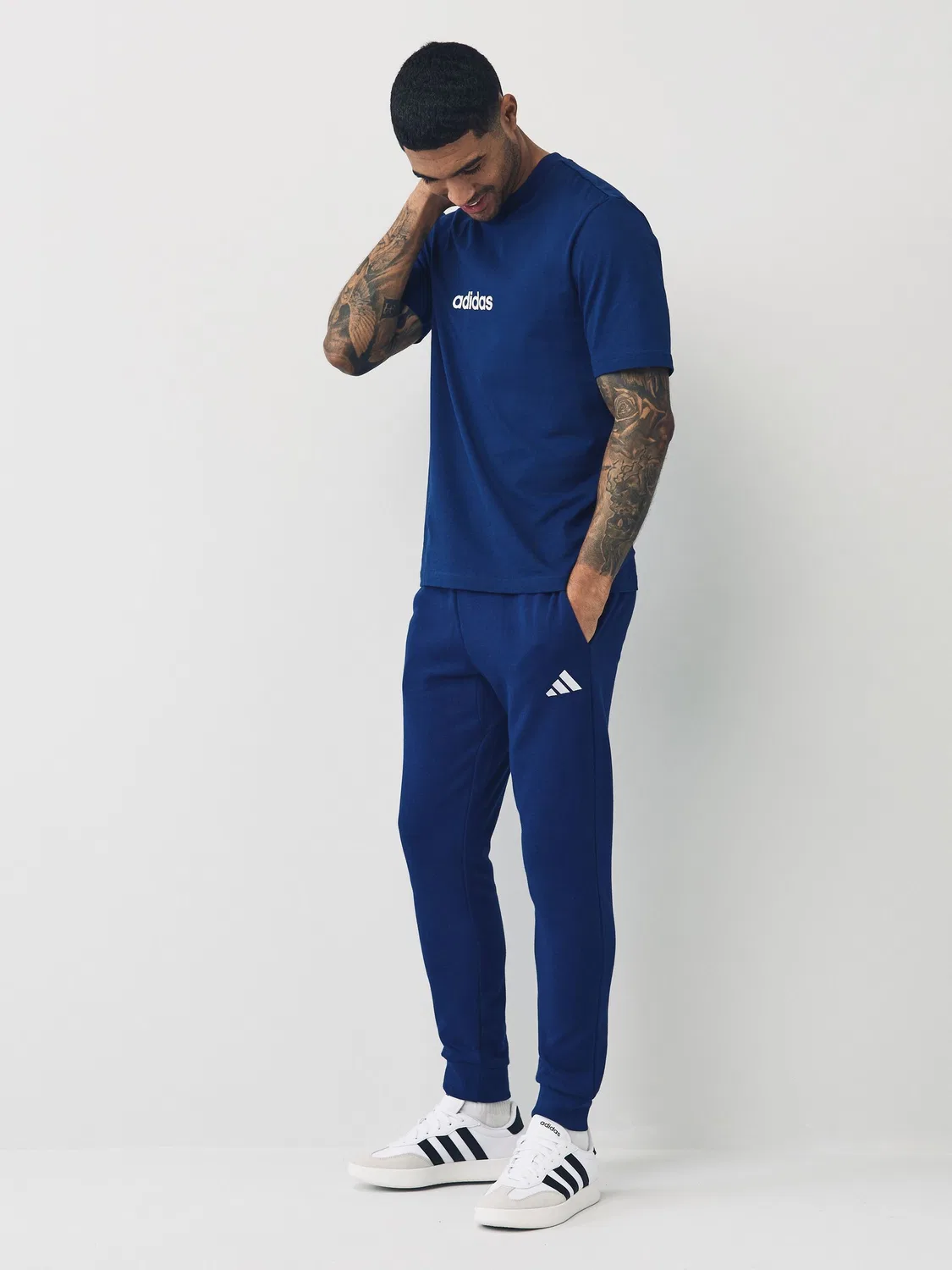 Джоггеры Feelcozy adidas, синий — фото 2