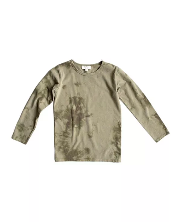 

Футболка унисекс с принтом тай-дай - для маленьких и больших детей. The Simple Folk, зеленый