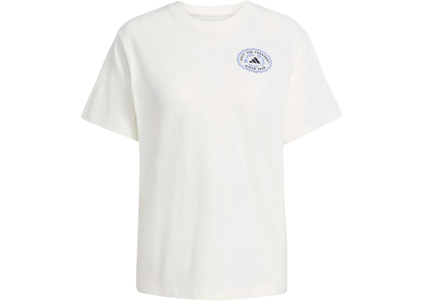 Женская футболка с принтом Farmers Market Graphic Tee Adidas, Off White