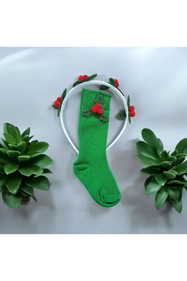 Детский комплект носков и аксессуаров Özkardeşler Baby, Green