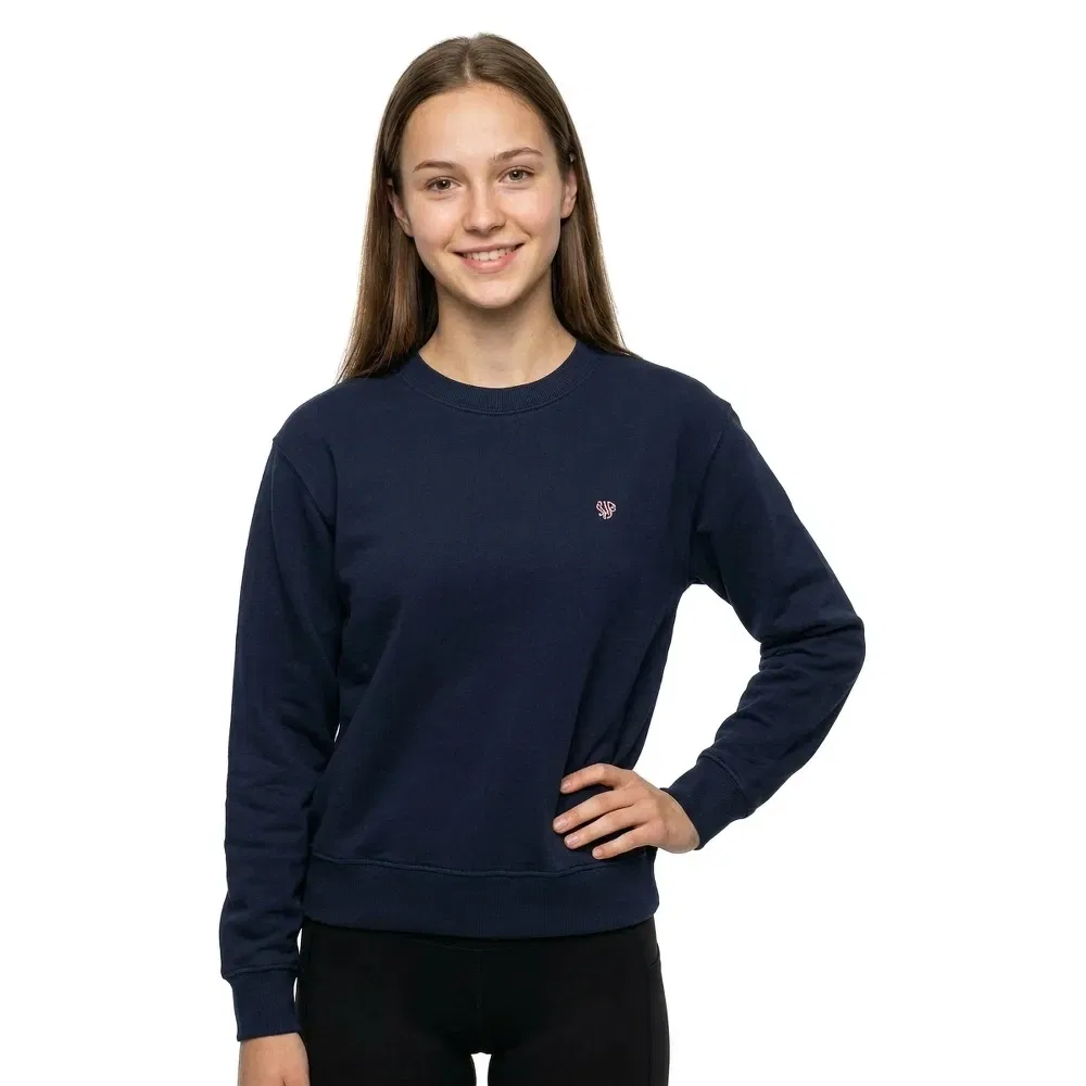 Свитшот Essential Heritage Crew Superdry, синий — фото 3