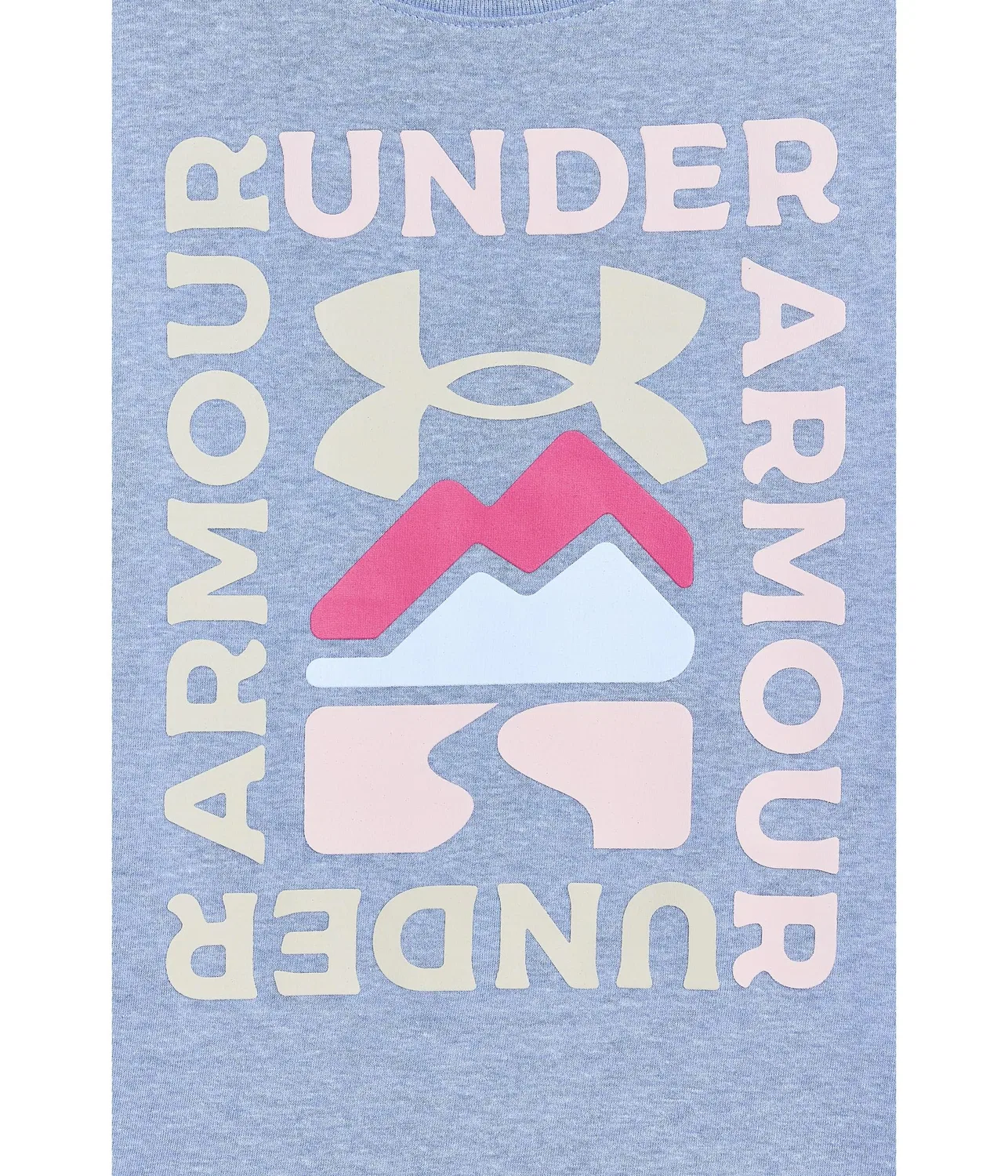 Футболка Scenespire (для детей постарше) Under Armour Kids, Blue Float — фото 3