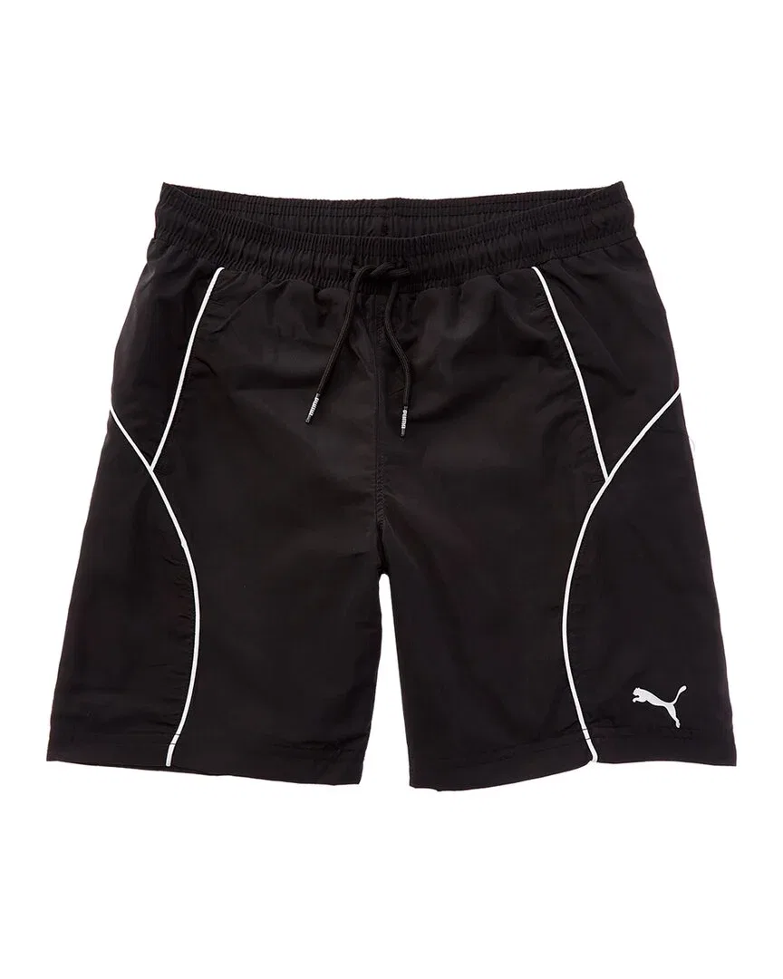Детские спортивные шорты с эластичным поясом Puma, черный