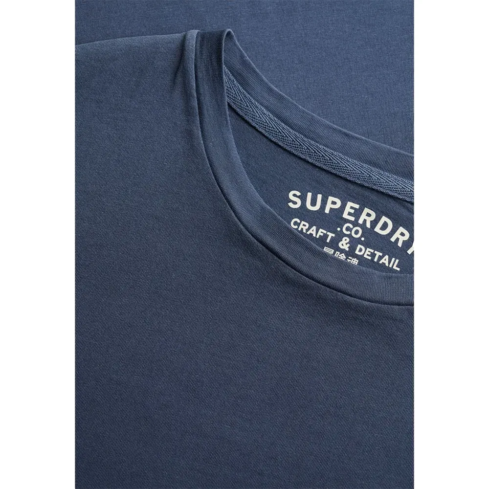 Футболка с коротким рукавом Classic Essential Superdry, синий — фото 2