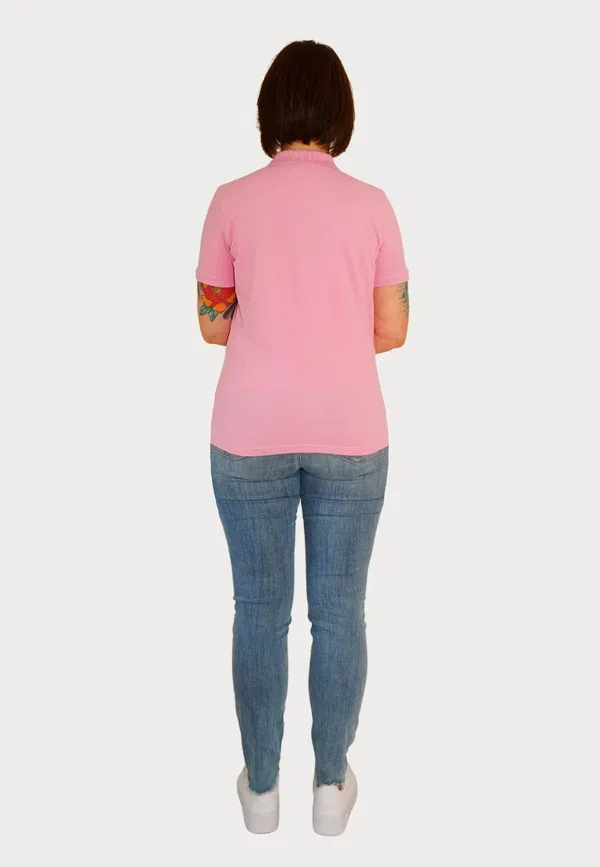 Футболка-поло из пике, U.S. Polo Assn., pink, розовый — фото 3