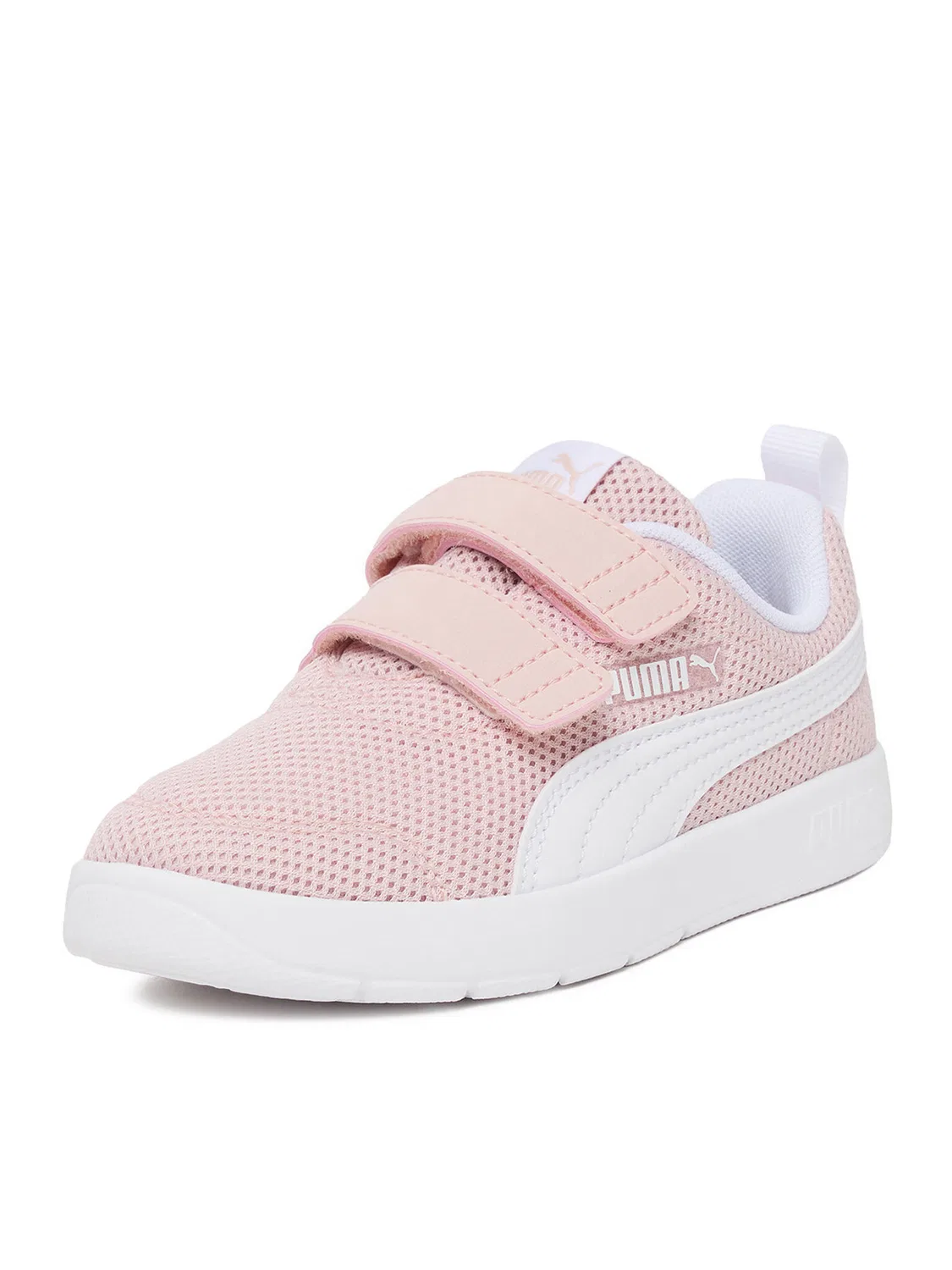 Кроссовки для девочки C-COURTFLEX MESH Puma, розовый — фото 2