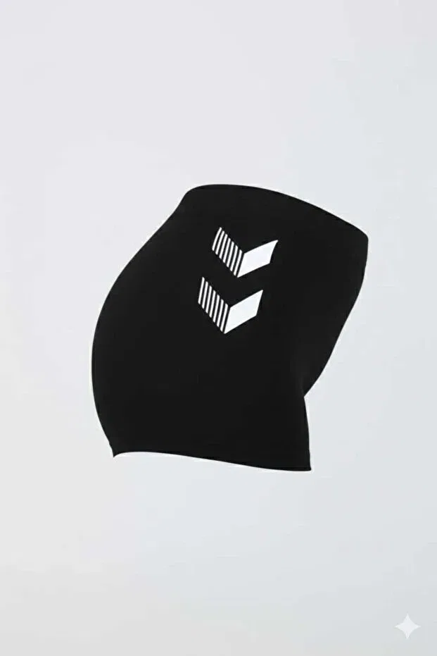 Детские леггинсы для девочек с принтом Elegance Model Hummel, Black — фото 3