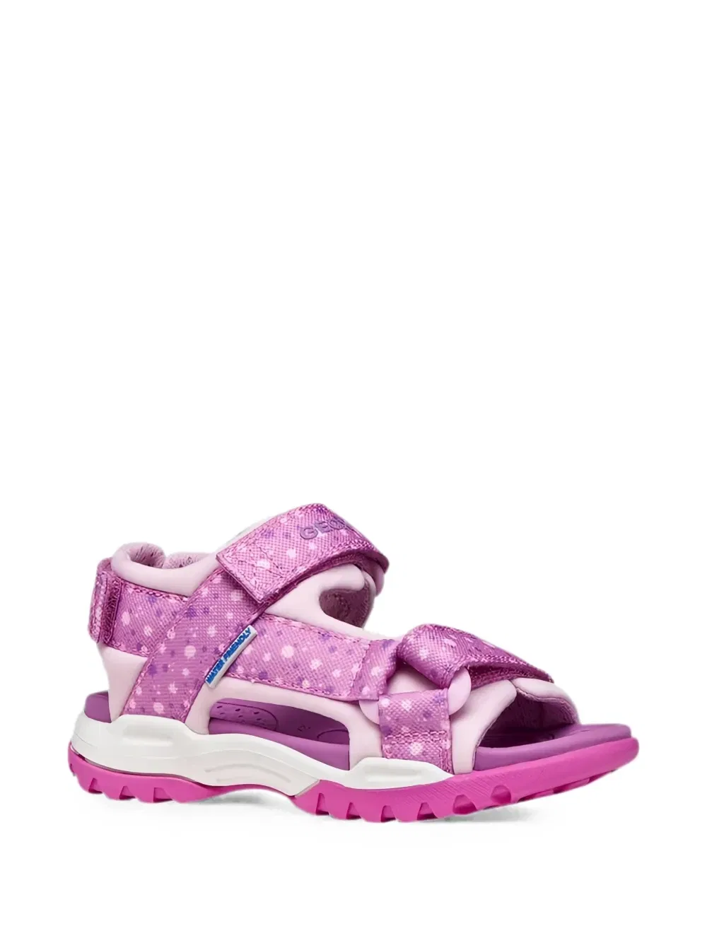 Сандалии на липучке Geox Kids, фиолетовый