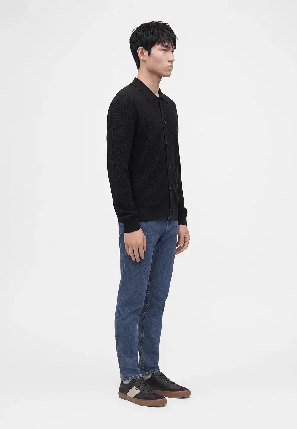 Лаконико - кардиган Boss, Black — фото 4