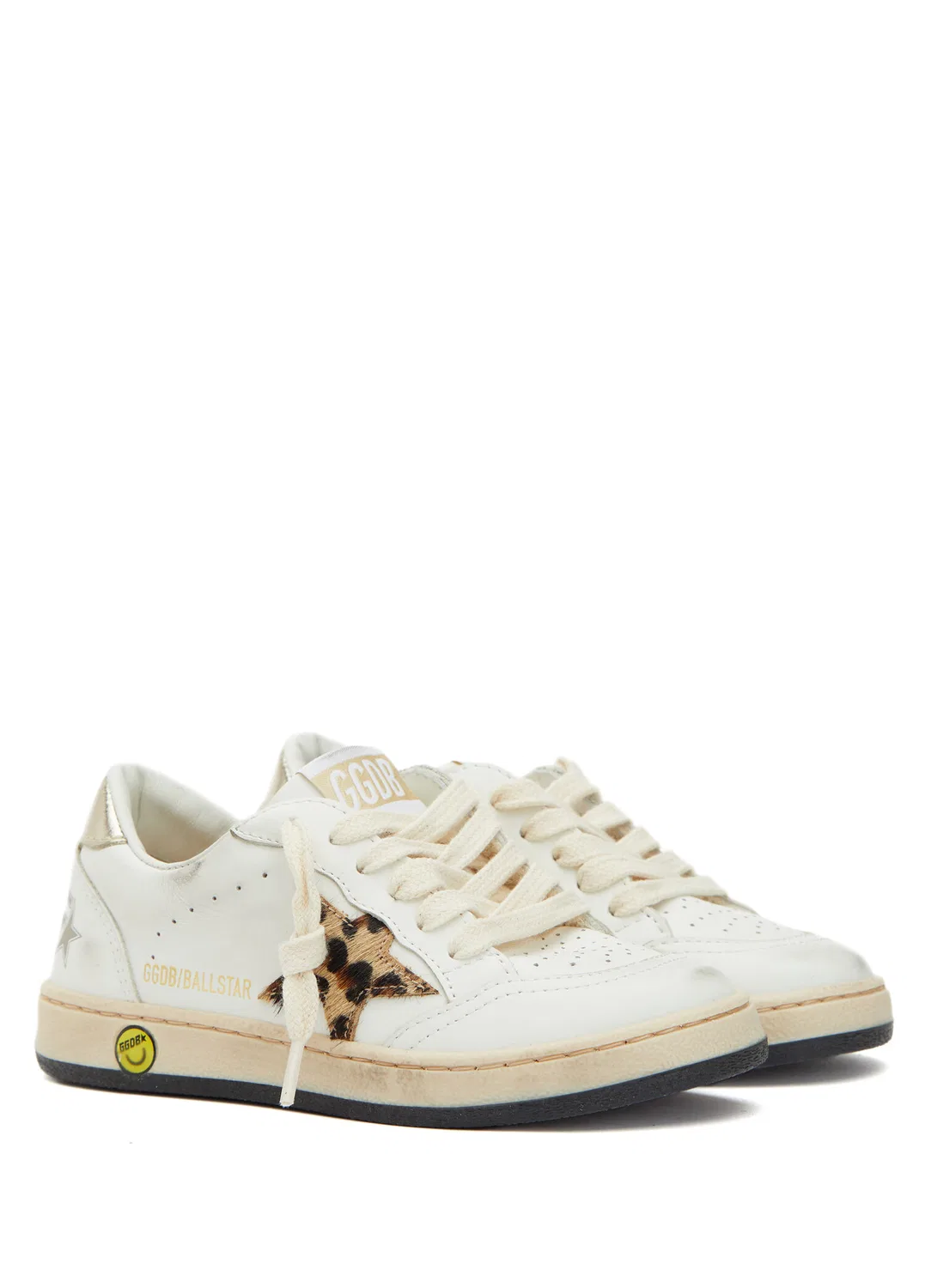 Кроссовки детские Golden Goose Ball Star, многоцветный белый — фото 2