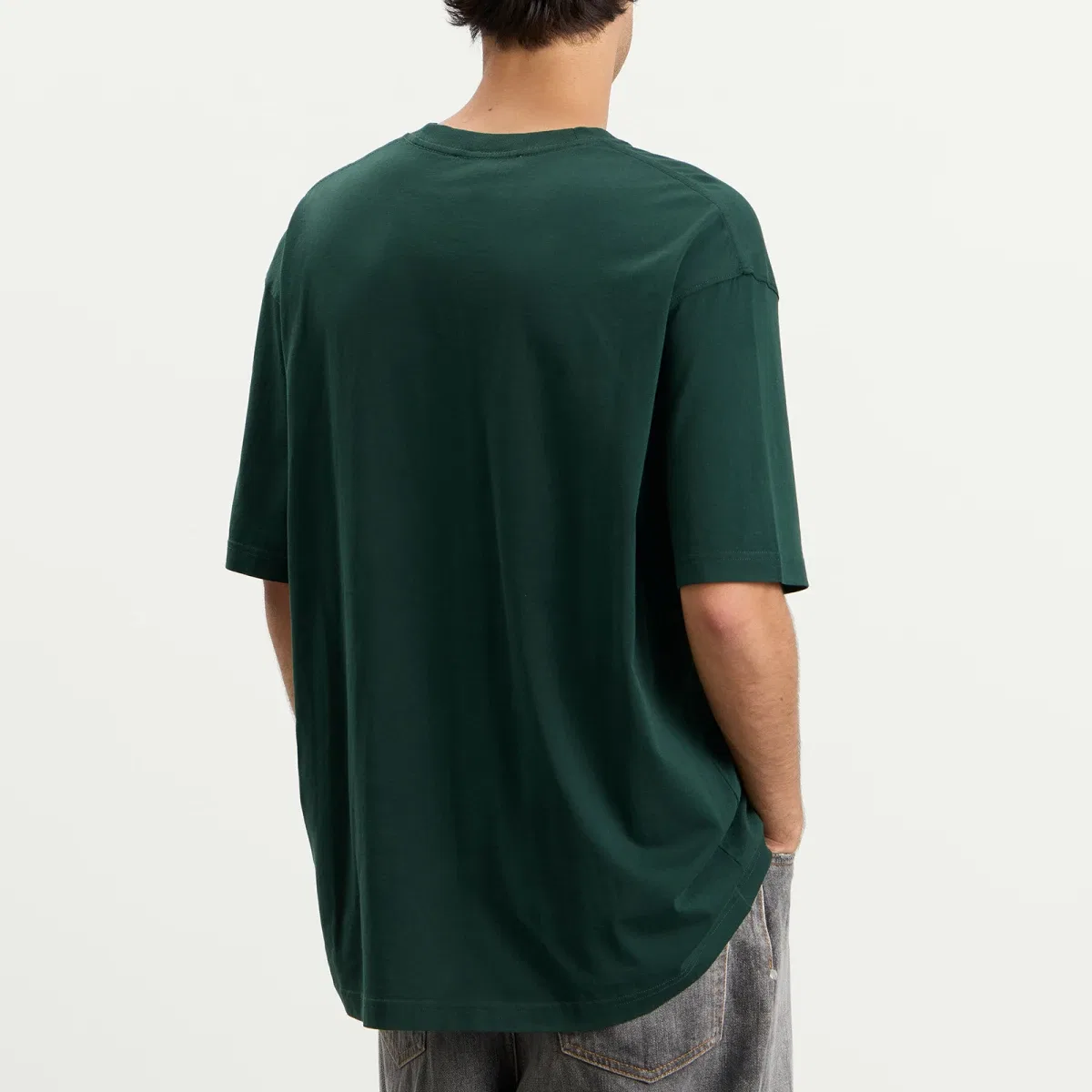 Футболка с длинным рукавом Exford small venice logo Acne Studios, Dark Green — фото 3