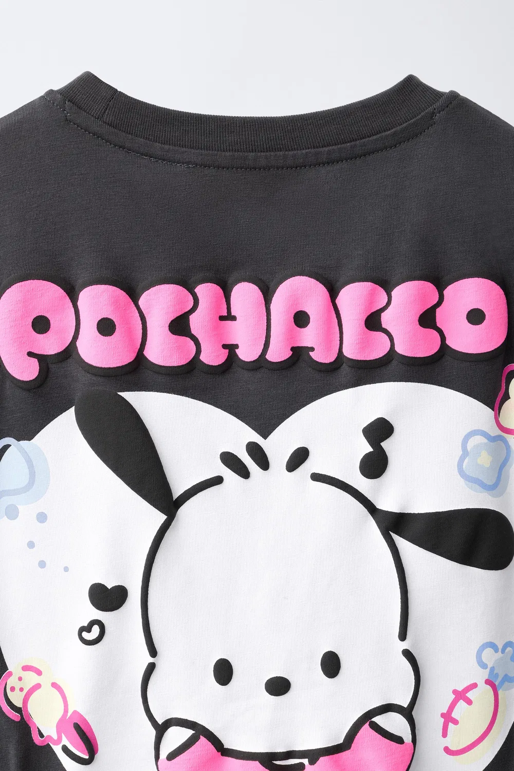Футболка POCHACCO SANRIO ZARA, Anthracite grey — фото 4
