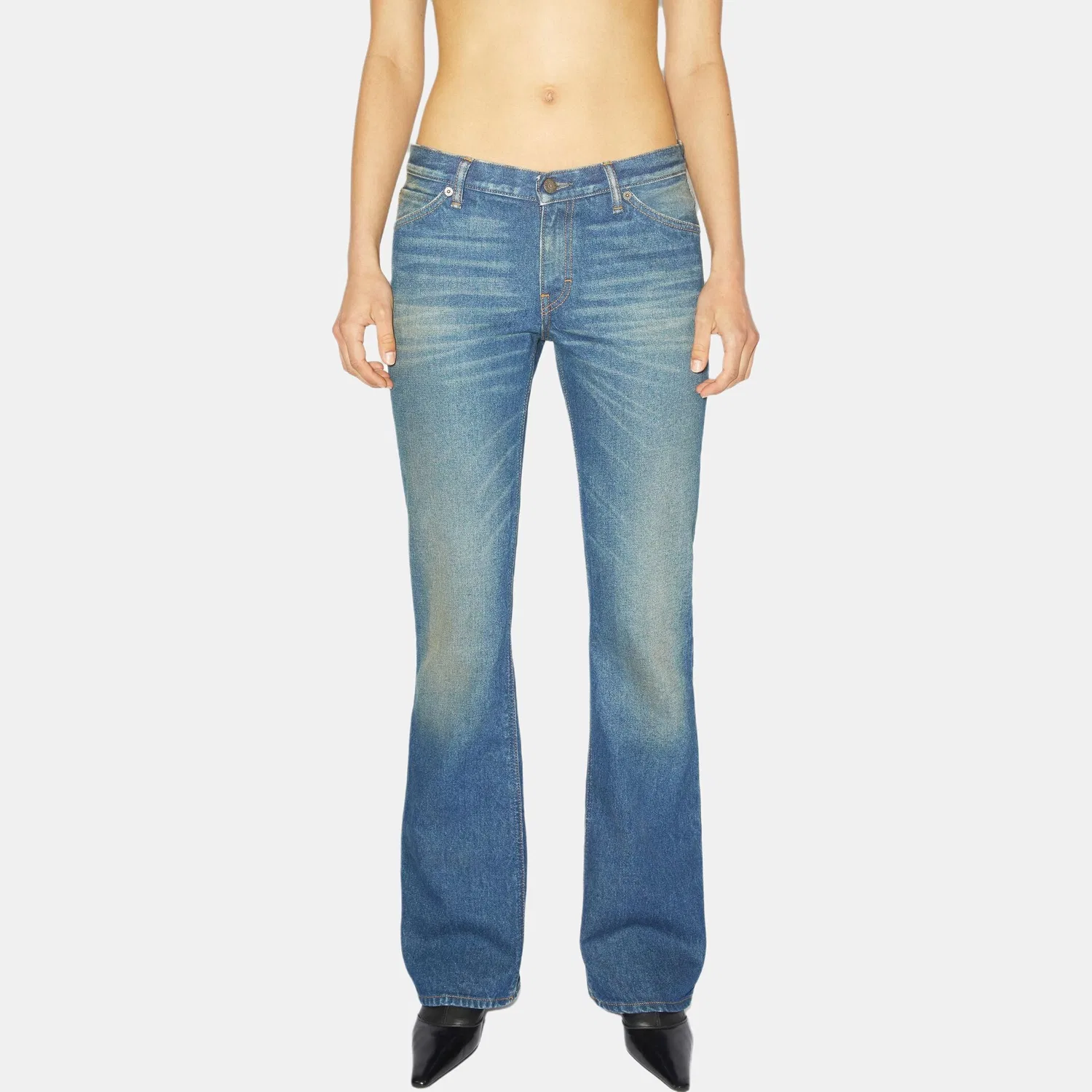 Женские джинсы Acne Studios, Medium Blue — фото 3