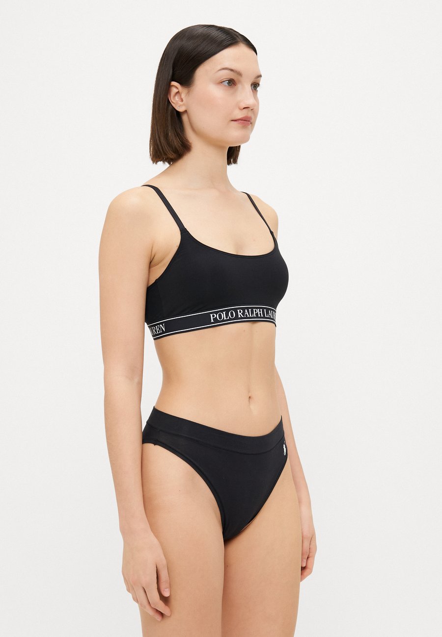 Брифы Polo Ralph Lauren CLUB HIGH LEG BRIEF, Onyx/Black — фото 4