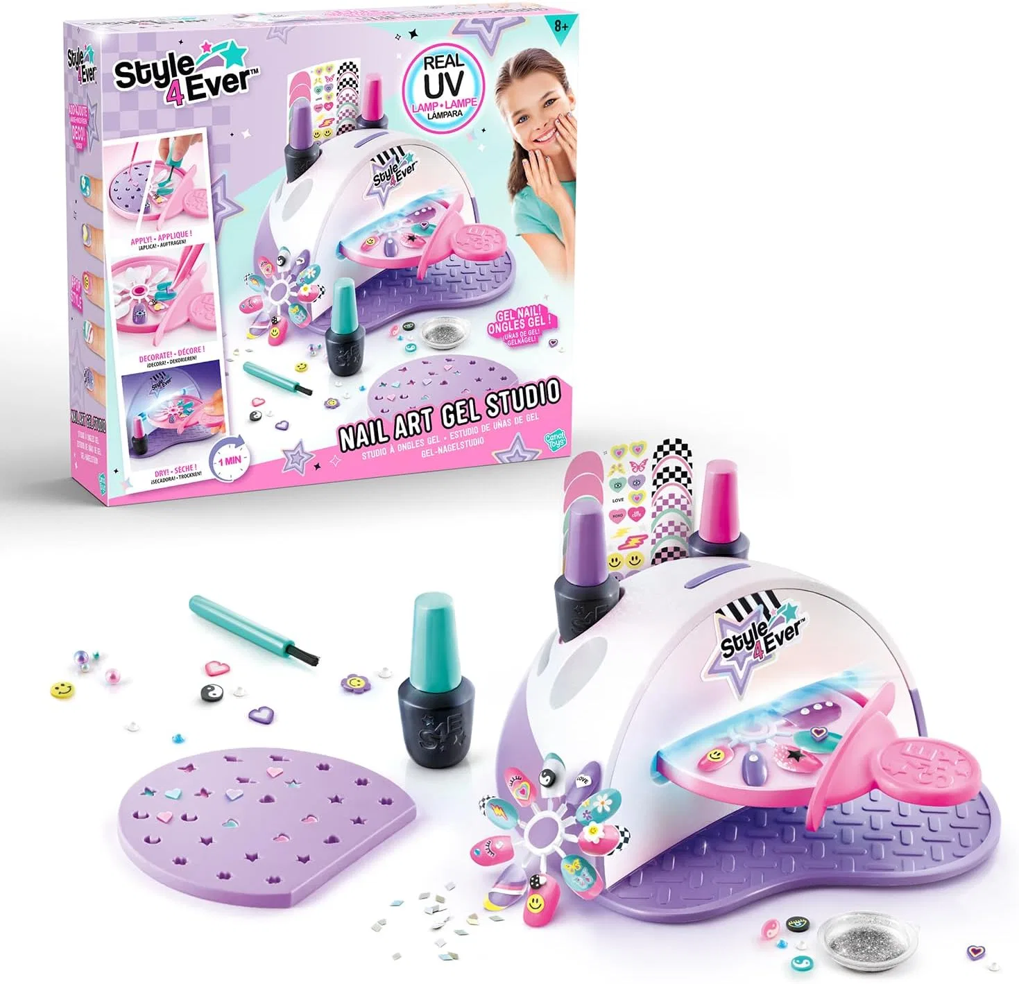 Студия для дизайна ногтей «UV Gel Nail Art Studio» от Style 4 Ever Canal Toys