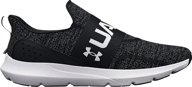 

Кроссовки Under Armour Surge 3 Slip Black White, черный