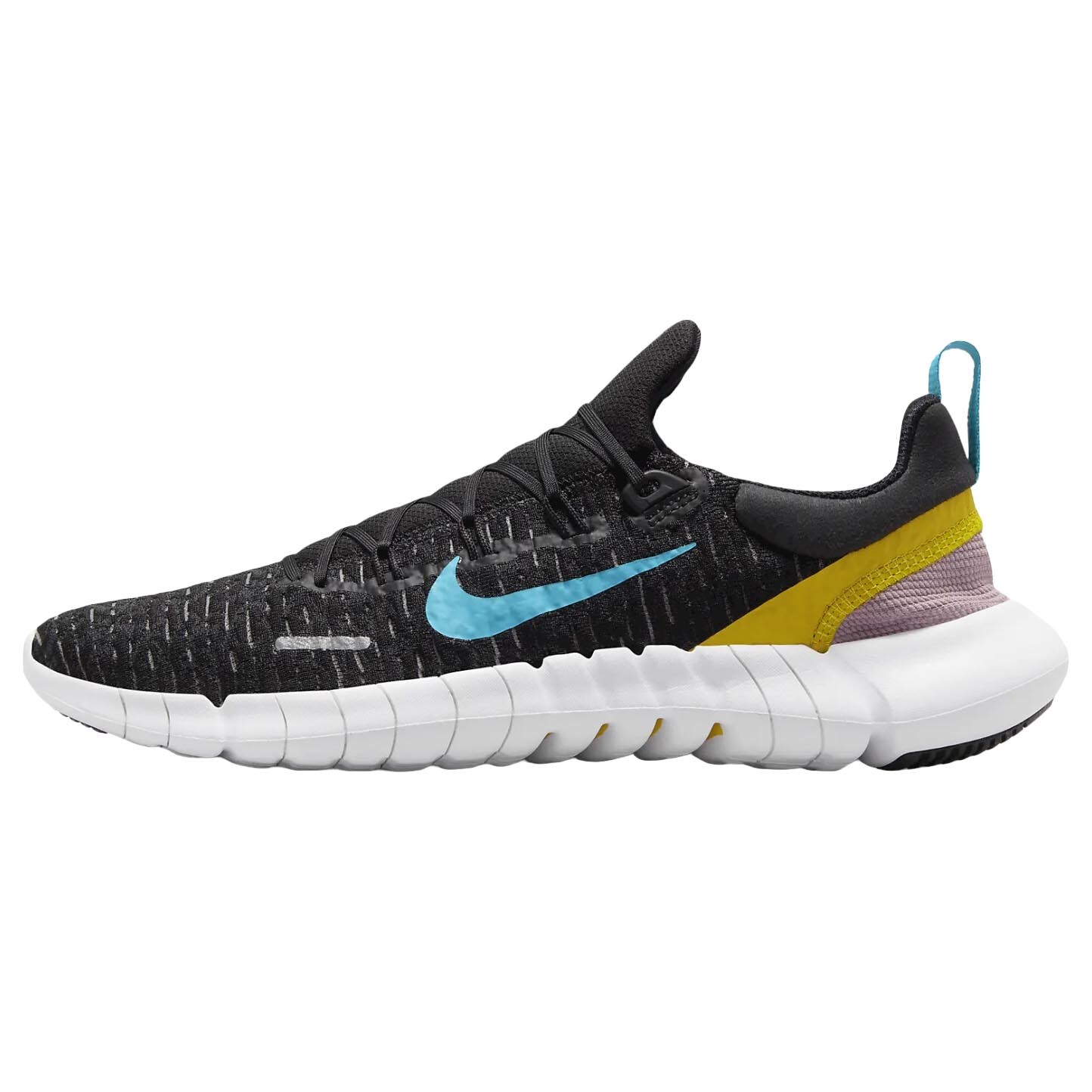 

Кроссовки Nike Free Run 5.0, черный/темно-серый/голубой
