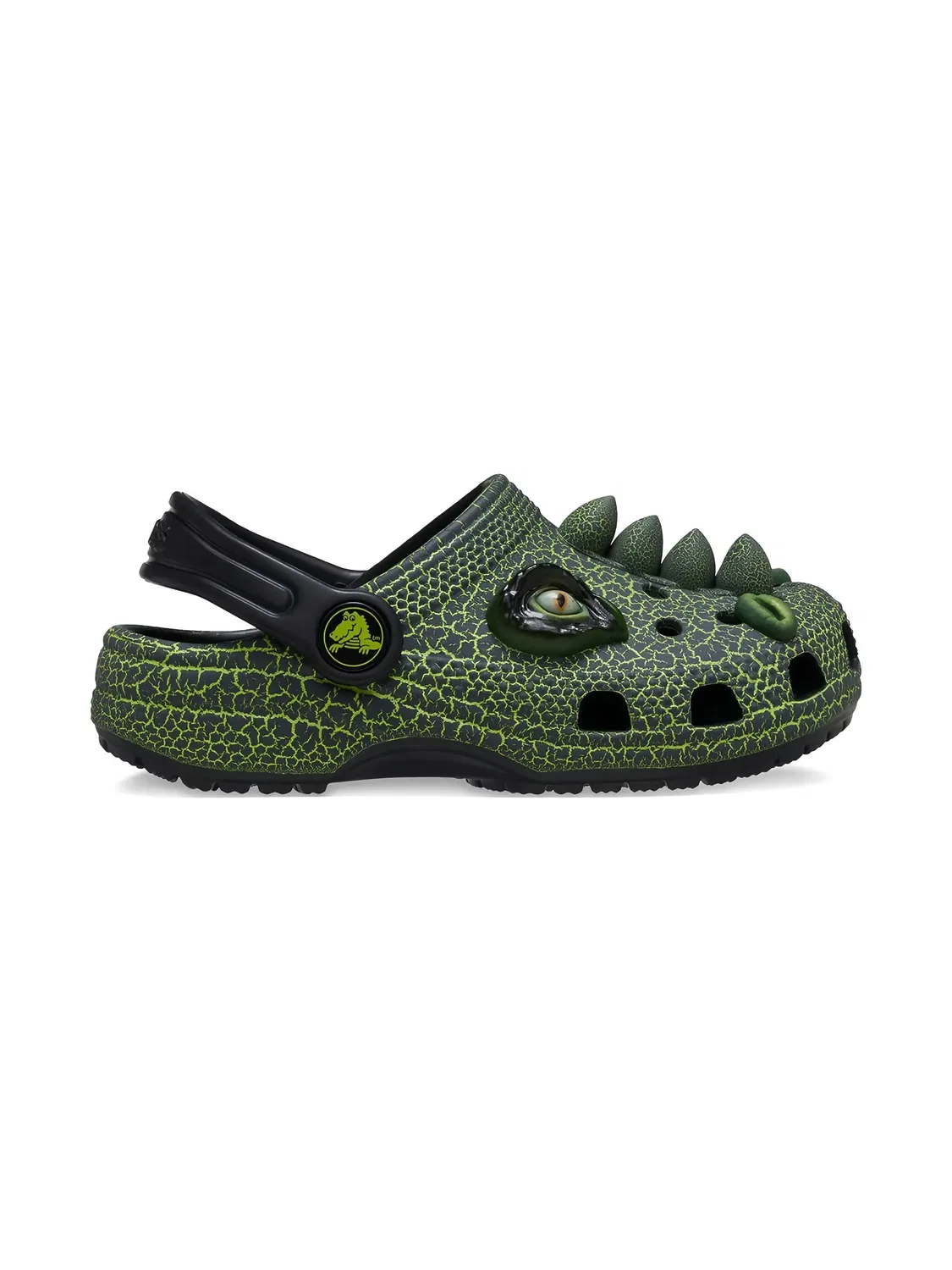 Сандалии IAM Scary Dino "Green" Crocs, зеленый